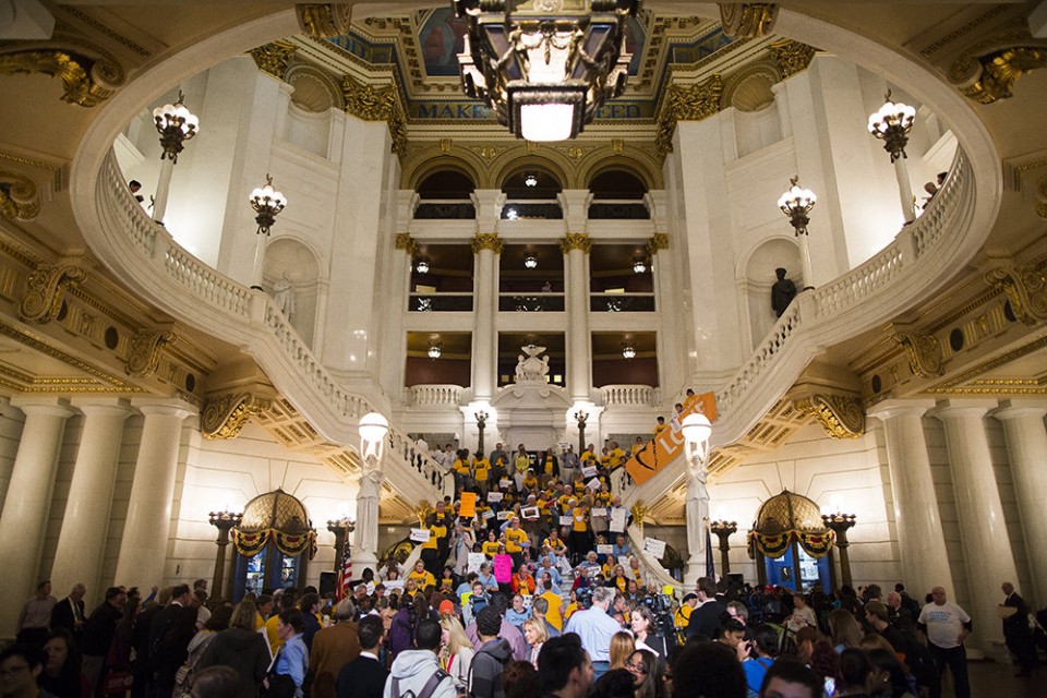 Check out our video of our May Rally in the Rotunda